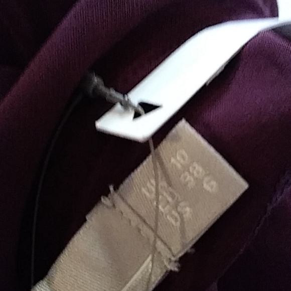 NWT Asos Plum Purple Bell Sleeve Dress US Size 6 - Picture 4 of 7